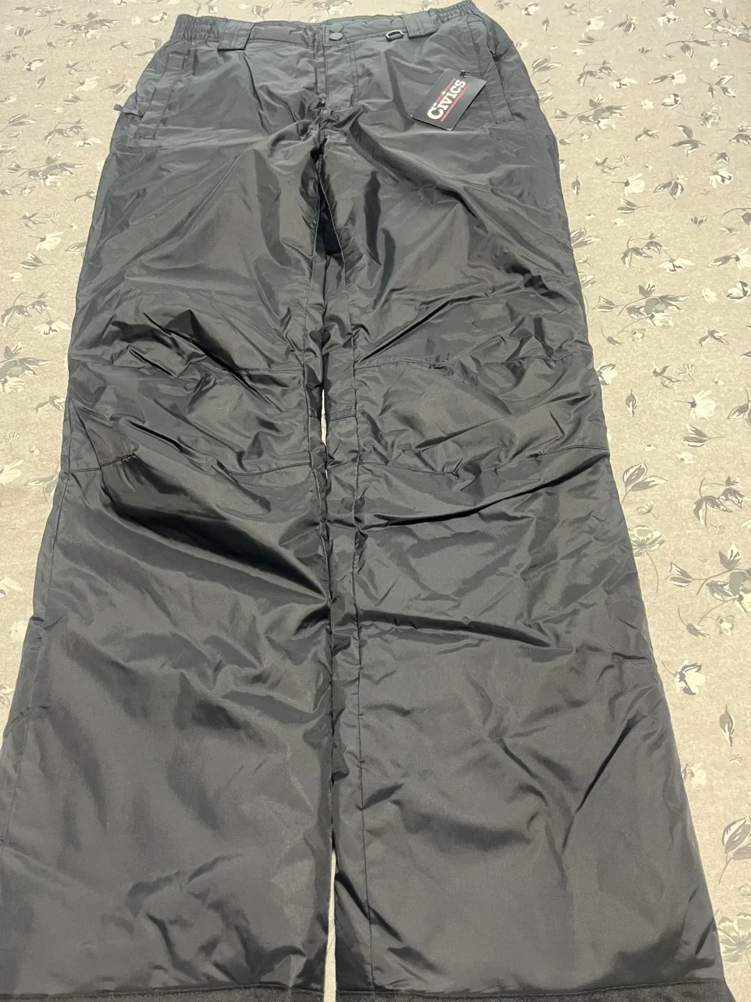 Civics Black Snow Pants