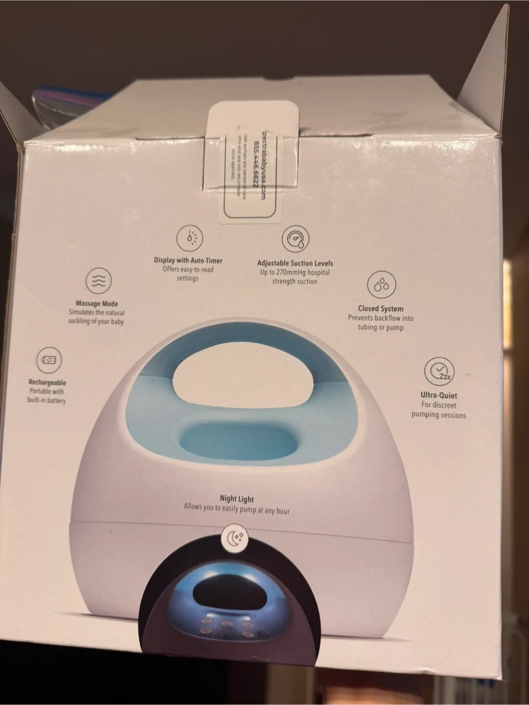 Spectra S1 Plus Electric Breast Pump image indicator(2)