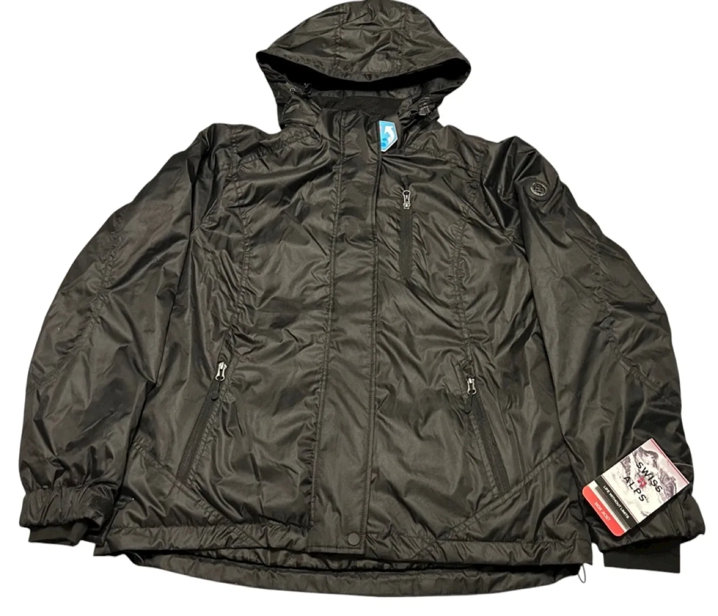 Swiss Alps Ladies Jacket - Deep Black, Size L