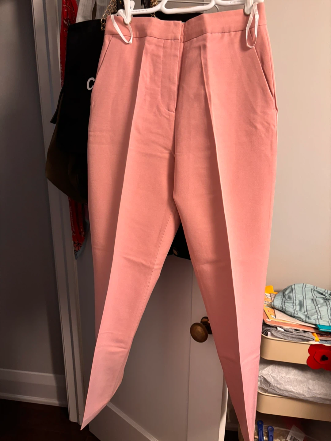 By Malene Birger Pink wool Trousers Size 36 - photo 3