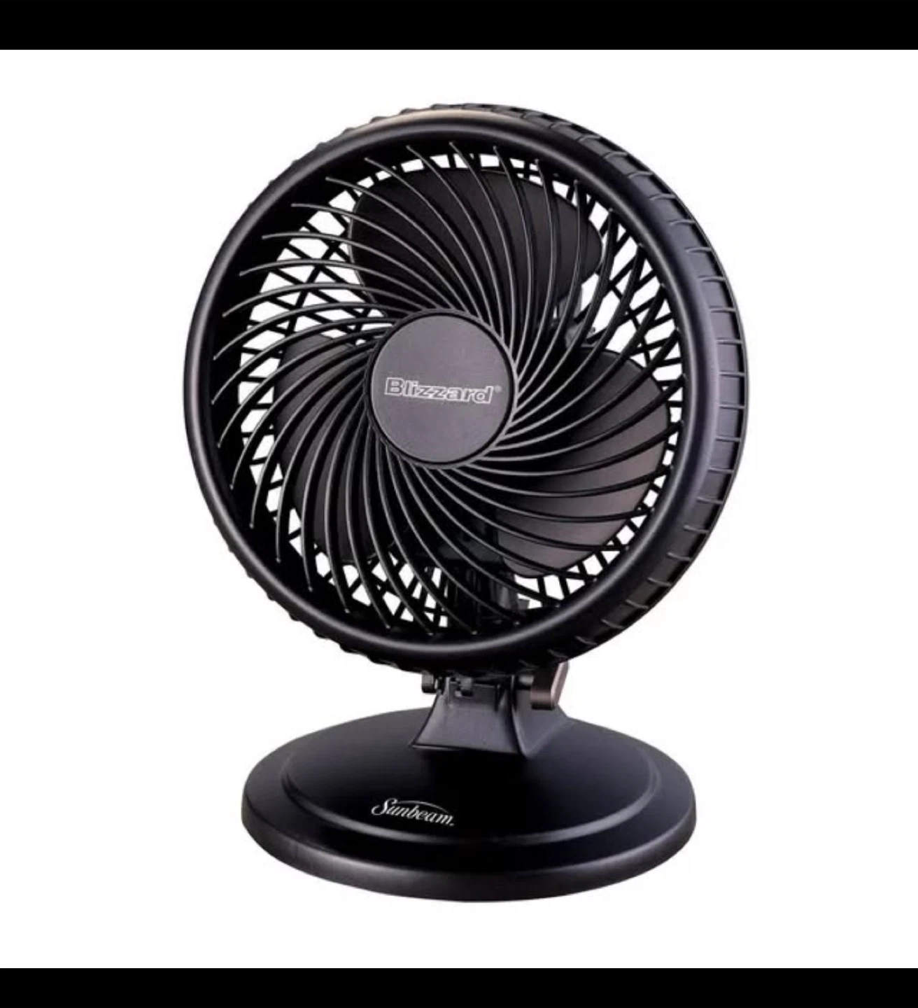 Sunbeam Blizzard Oscillating Table Fan 8” - photo 2