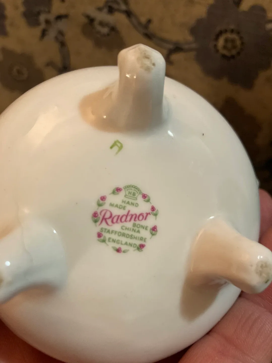 Vintage Radner Bone China flower Posey image indicator(7)