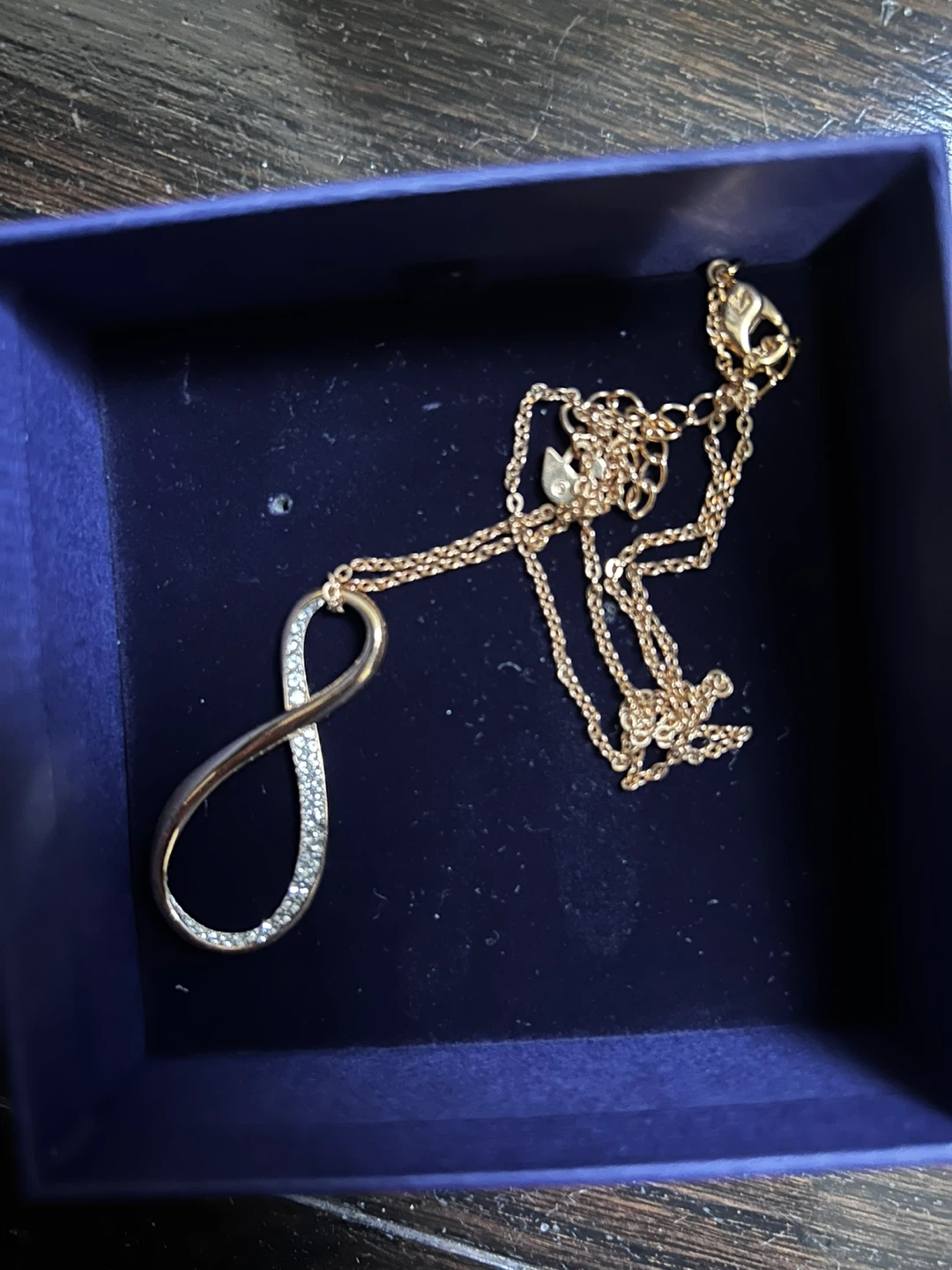 Swarovski Infinity Pendant Necklace
