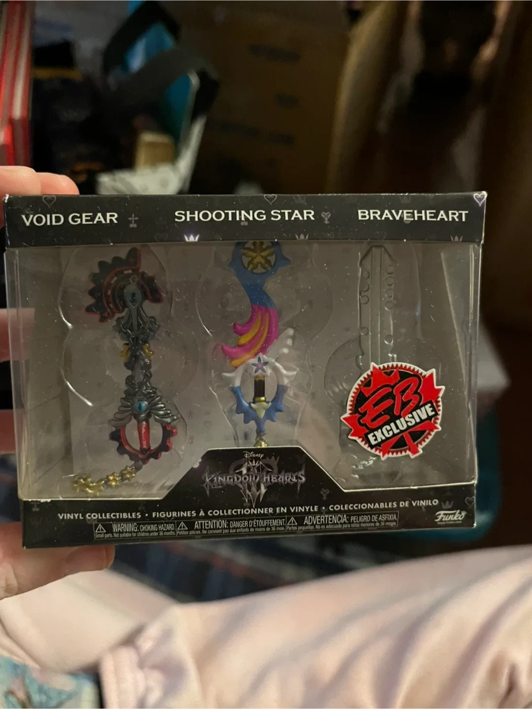 Kingdom Hearts Keyblade Vinyl Collectibles - EB Exclusive thumbnail