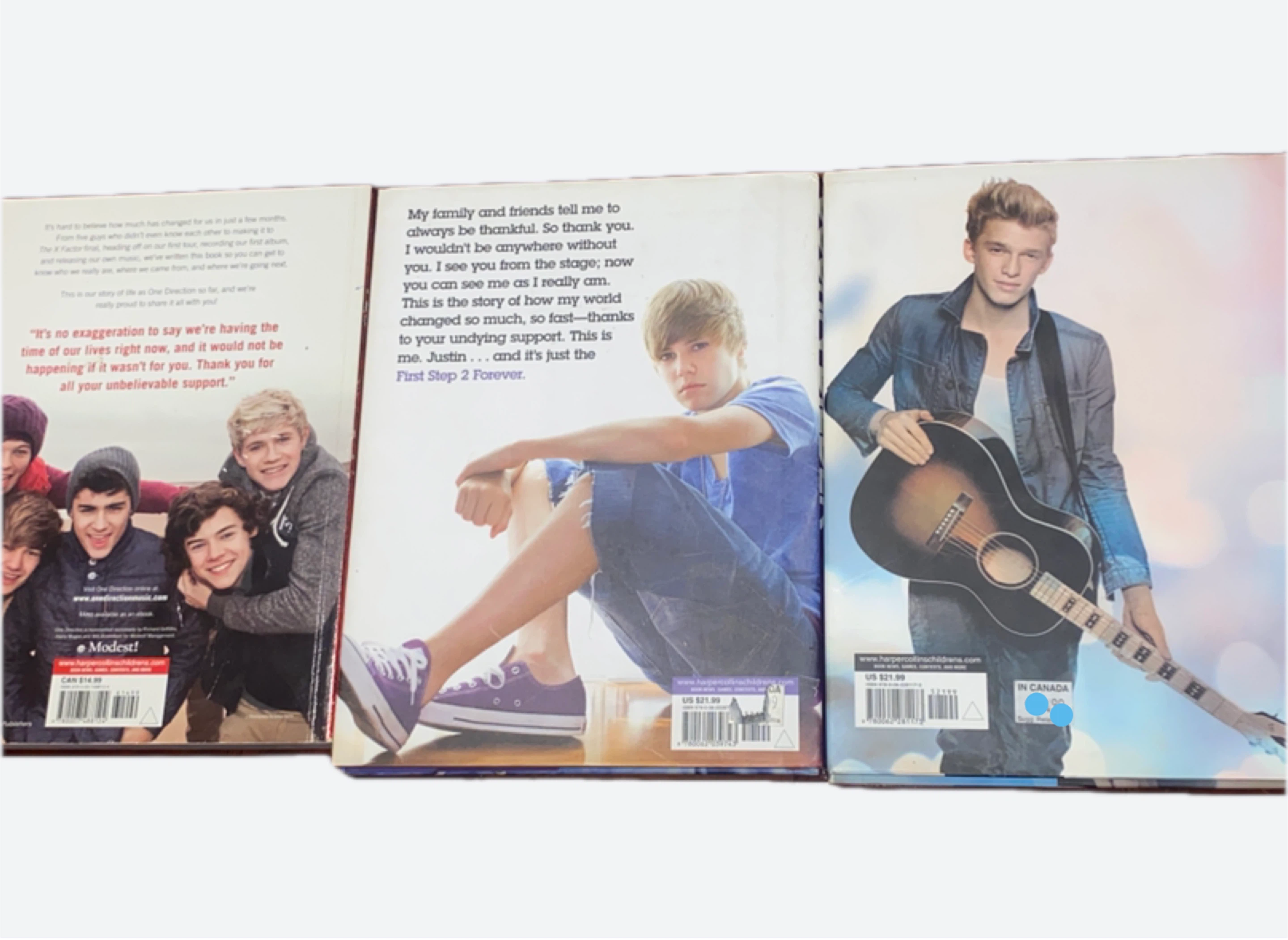 One Direction, Justin Bieber & Cody Simpson Books - photo 2