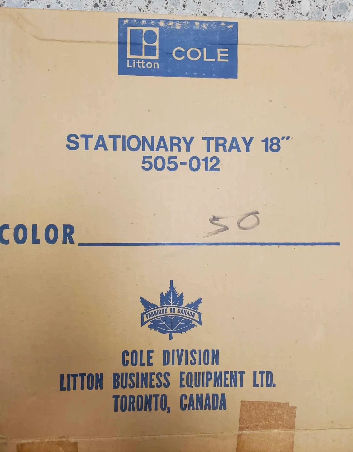 Vintage Metal Industrial File/Stationary Trays image indicator(2)