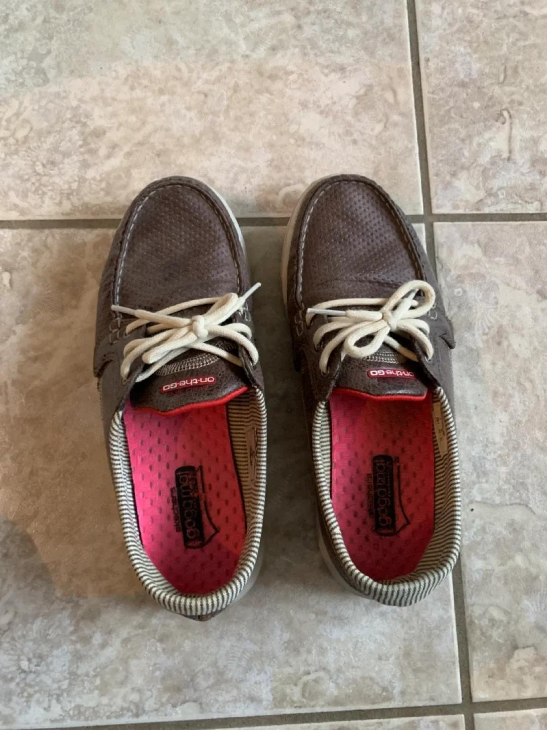 Skechers GOwalk Brown Boat Shoes image indicator(2)
