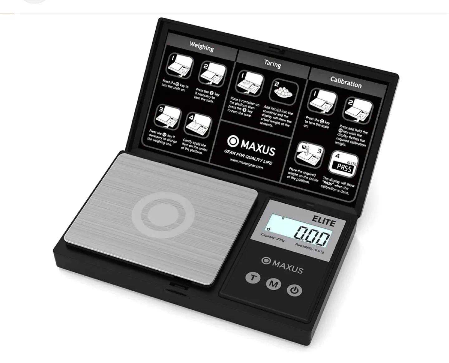 Maxus Elite Digital Scale - Accurate & Portable image indicator(2)