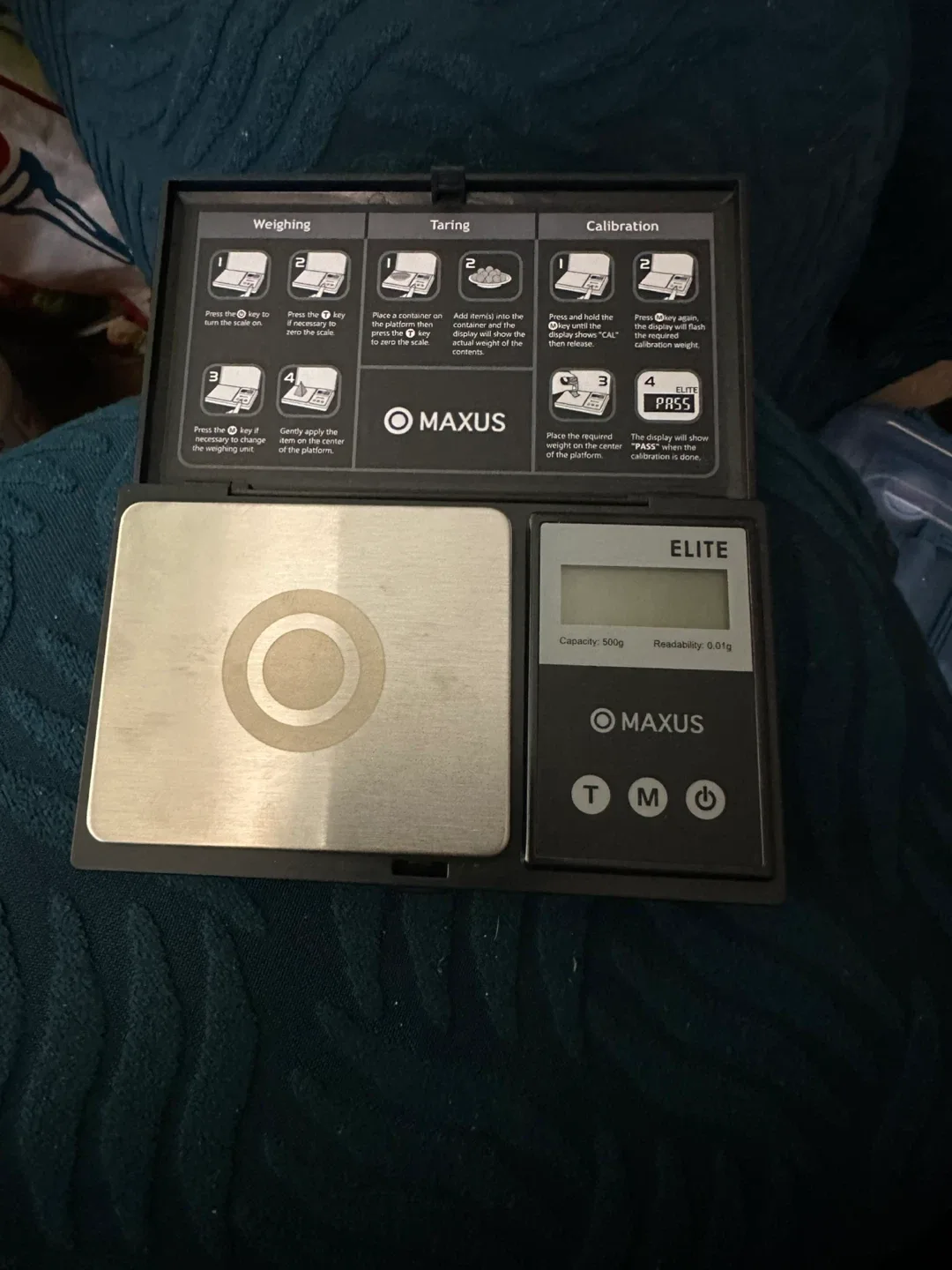 Maxus Elite Digital Scale - Accurate & Portable image indicator(4)