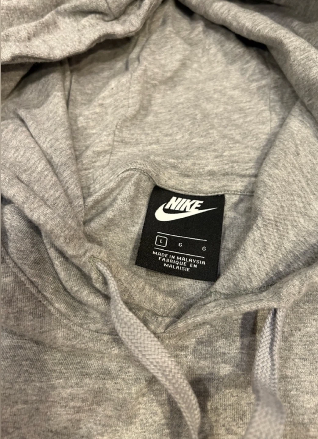 Nike Gray Hoodie Size L - photo 3