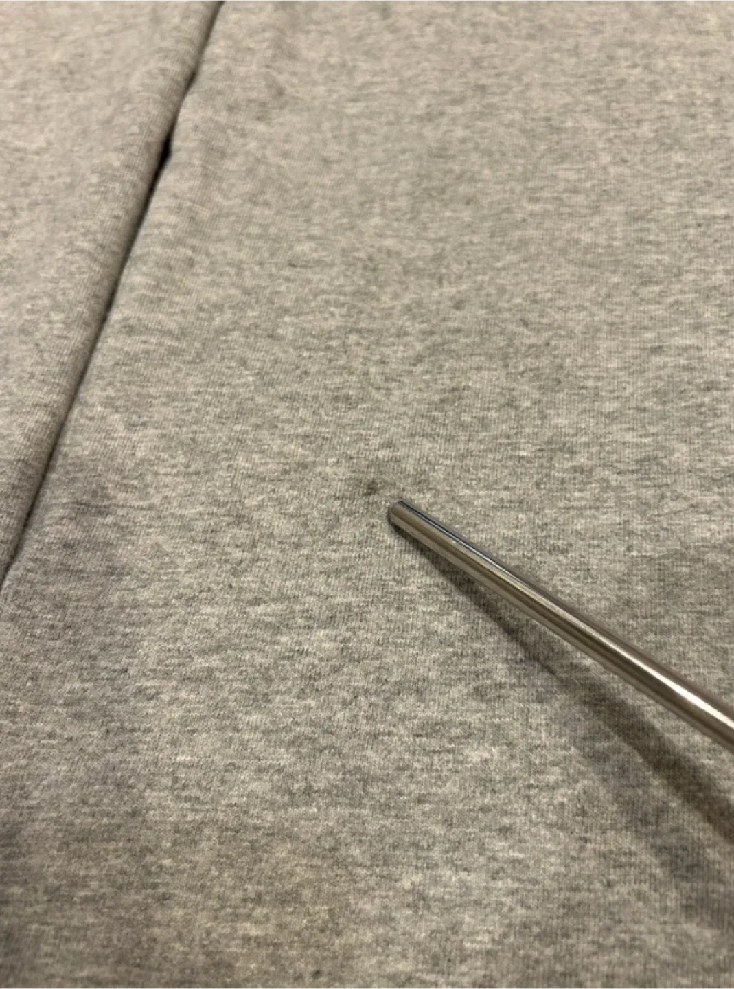 Nike Gray Hoodie Size L image indicator(4)