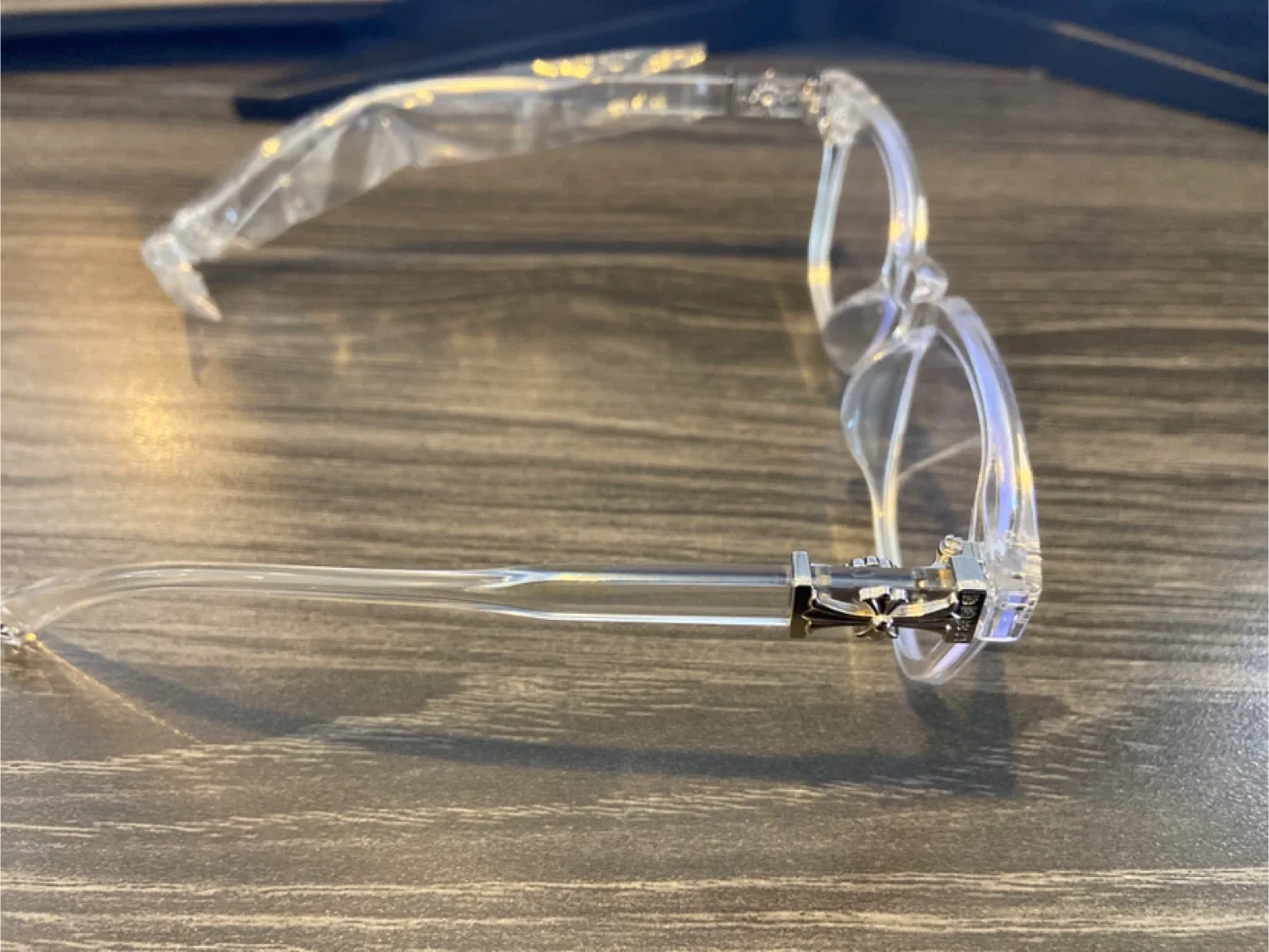 Cross Flower Frame Glasses image indicator(2)