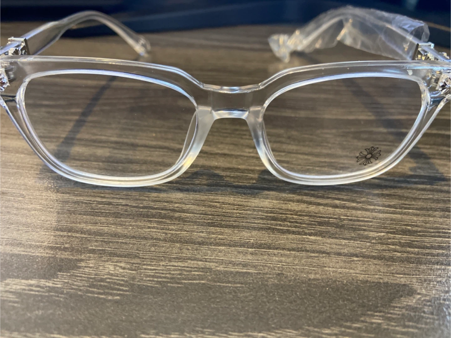 Cross Flower Frame Glasses - photo 4