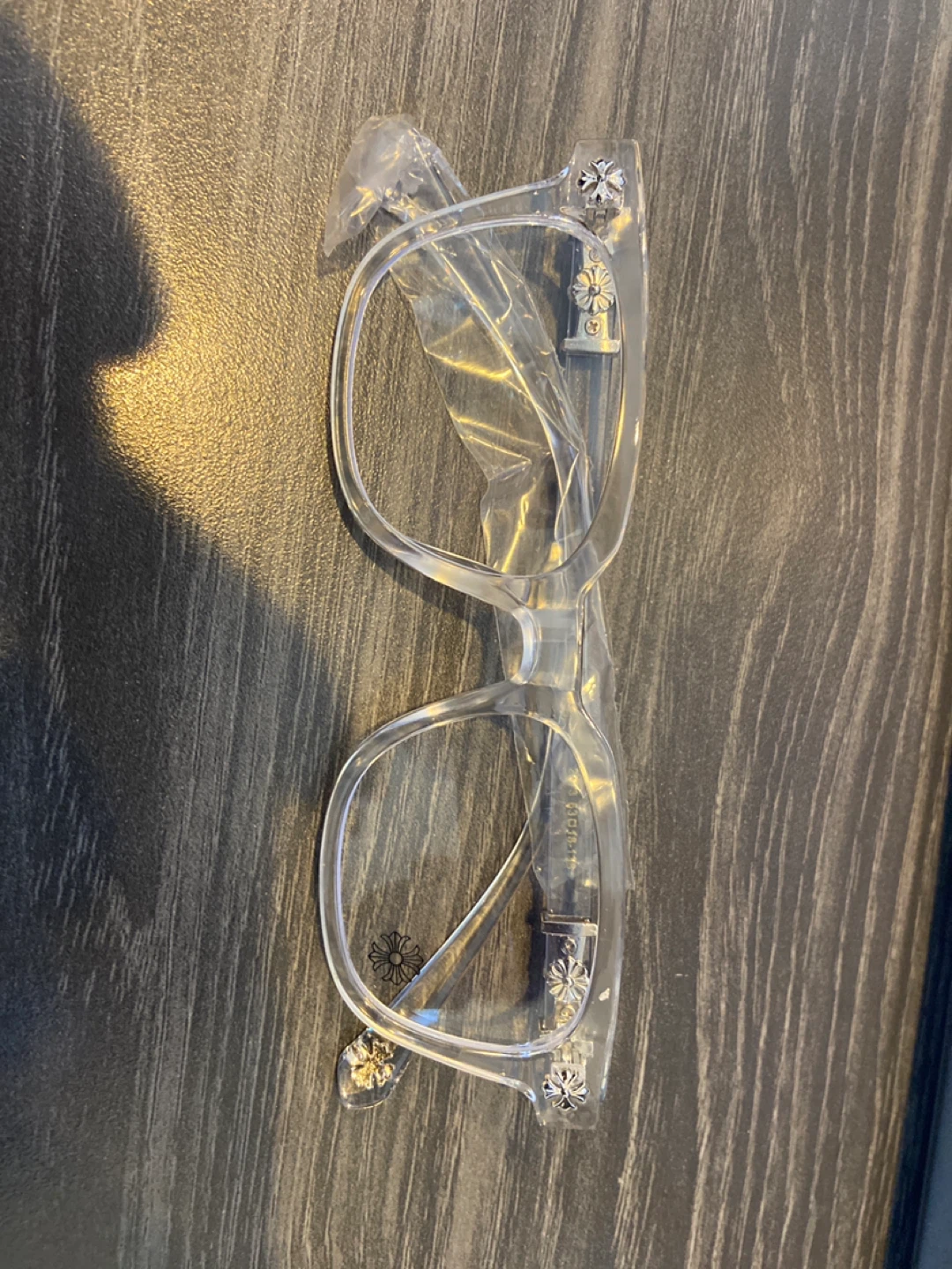 Cross Flower Frame Glasses