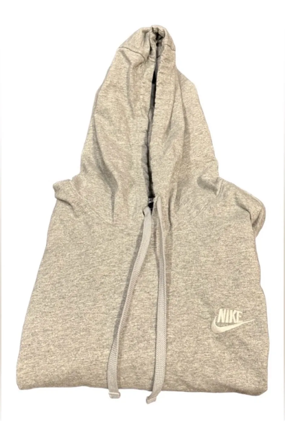 Nike Gray Hoodie Size L image indicator(7)