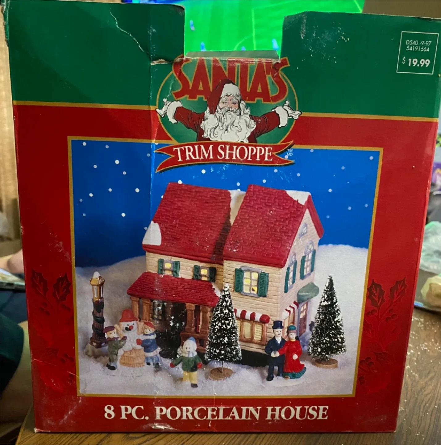 🥕Santa's Trim Shoppe  Porcelain House image indicator(2)