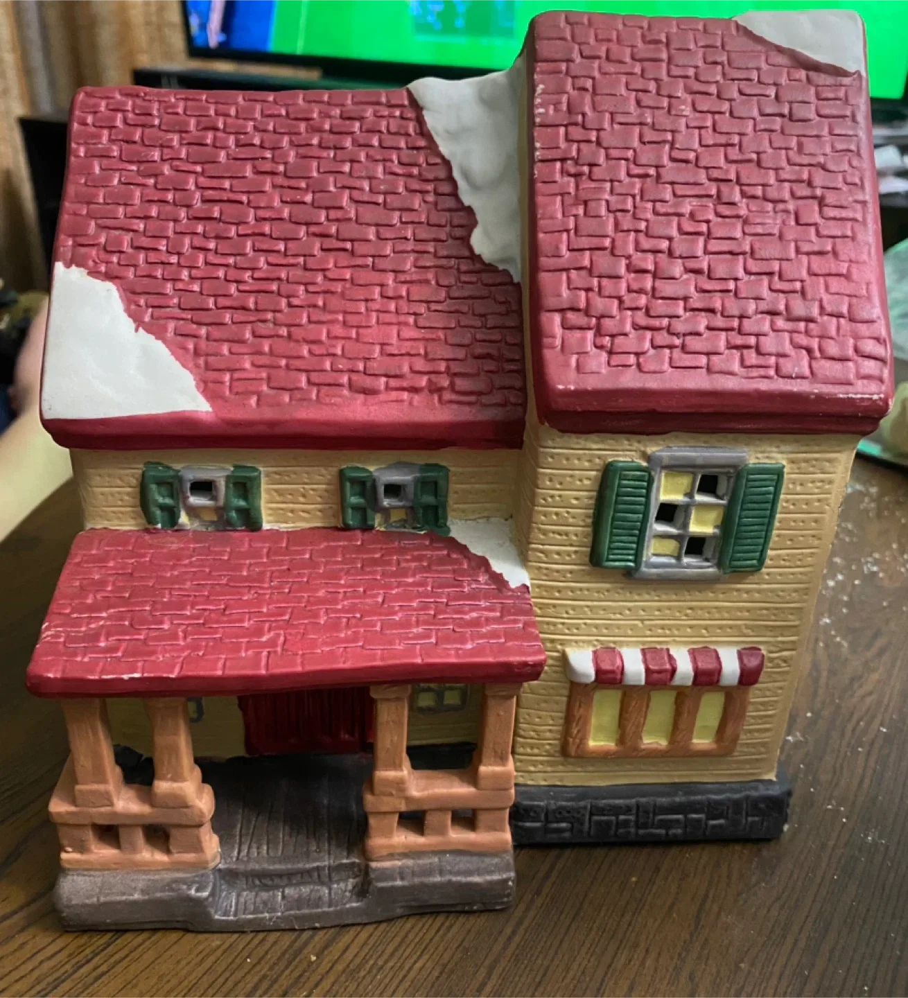 🥕Santa's Trim Shoppe  Porcelain House thumbnail