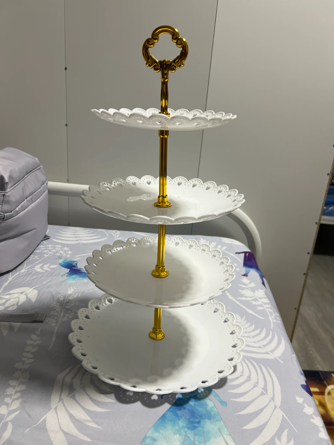 3-Tier Dessert/Cupcake Stand - White