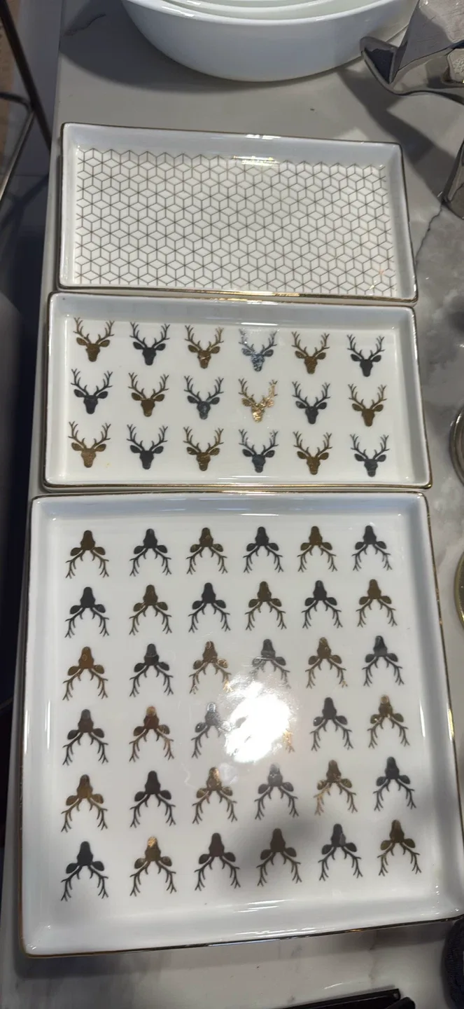 Decorative Rectangular Tray