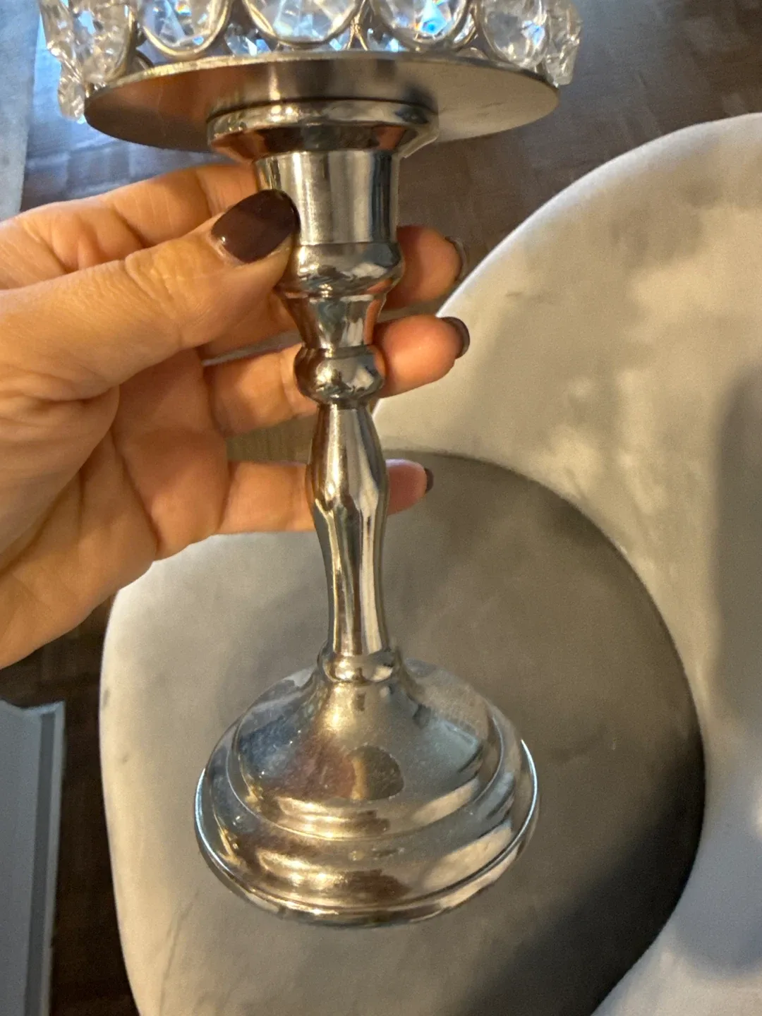 Crystal Candle Holders (Set of 2) image indicator(5)