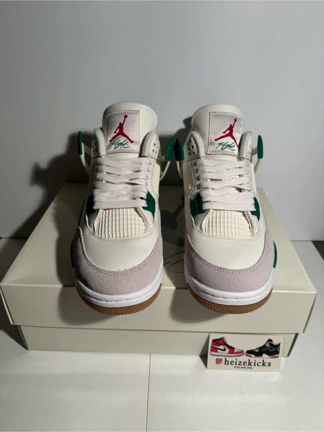 Jordan 4 SB Pine Green size 8.5 - photo 3