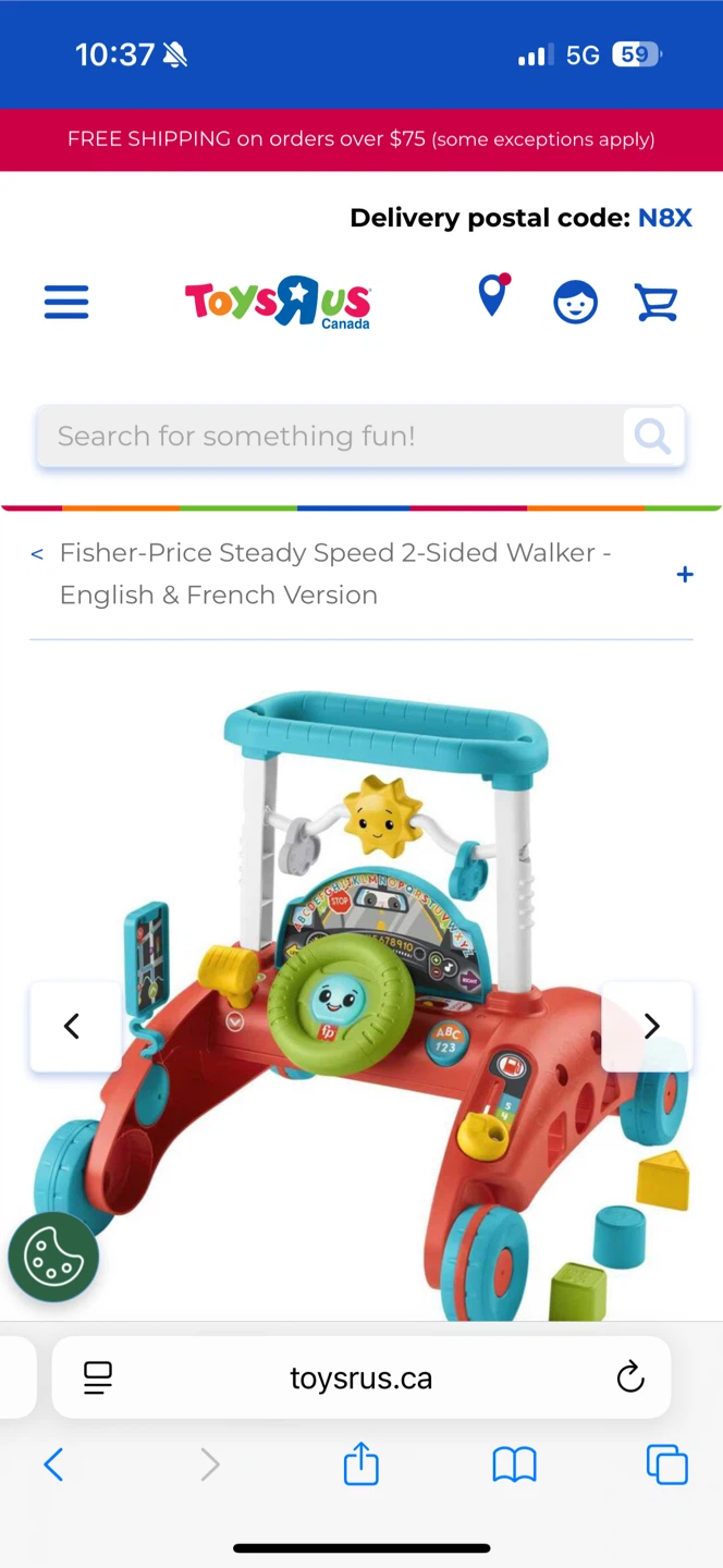 Fisher-Price Steady Speed 2-Sided Walker