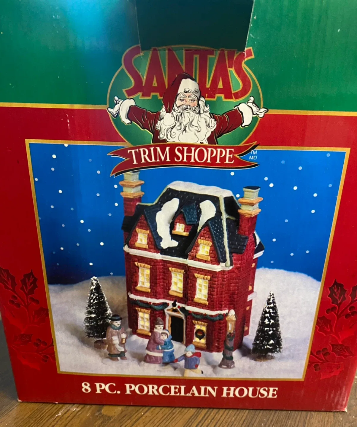 Santa's Trim Shoppe  Porcelain House image indicator(2)