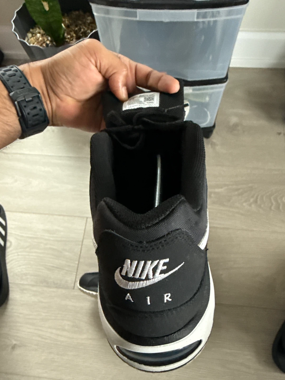 Nike Air Corelate Black/White, US Size 11 - photo 3