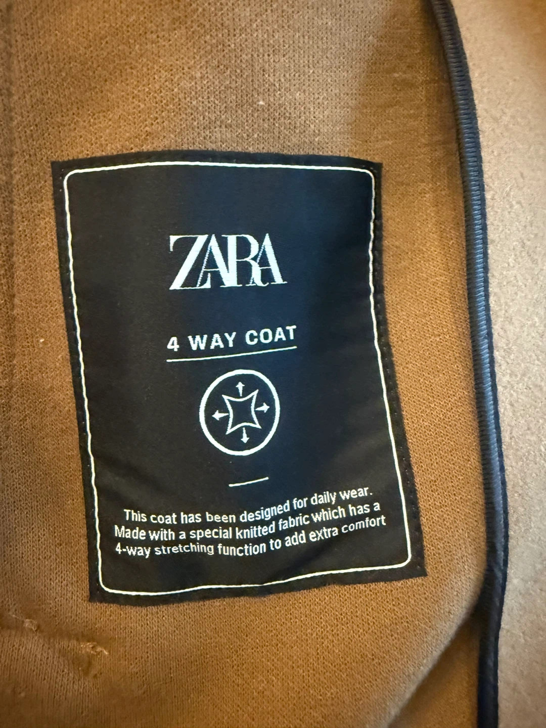 Zara Men 4 Way Coat - Size XL - photo 3