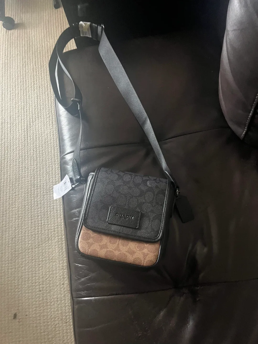 Coach Lucas Cro Sig Crossbody Bag thumbnail