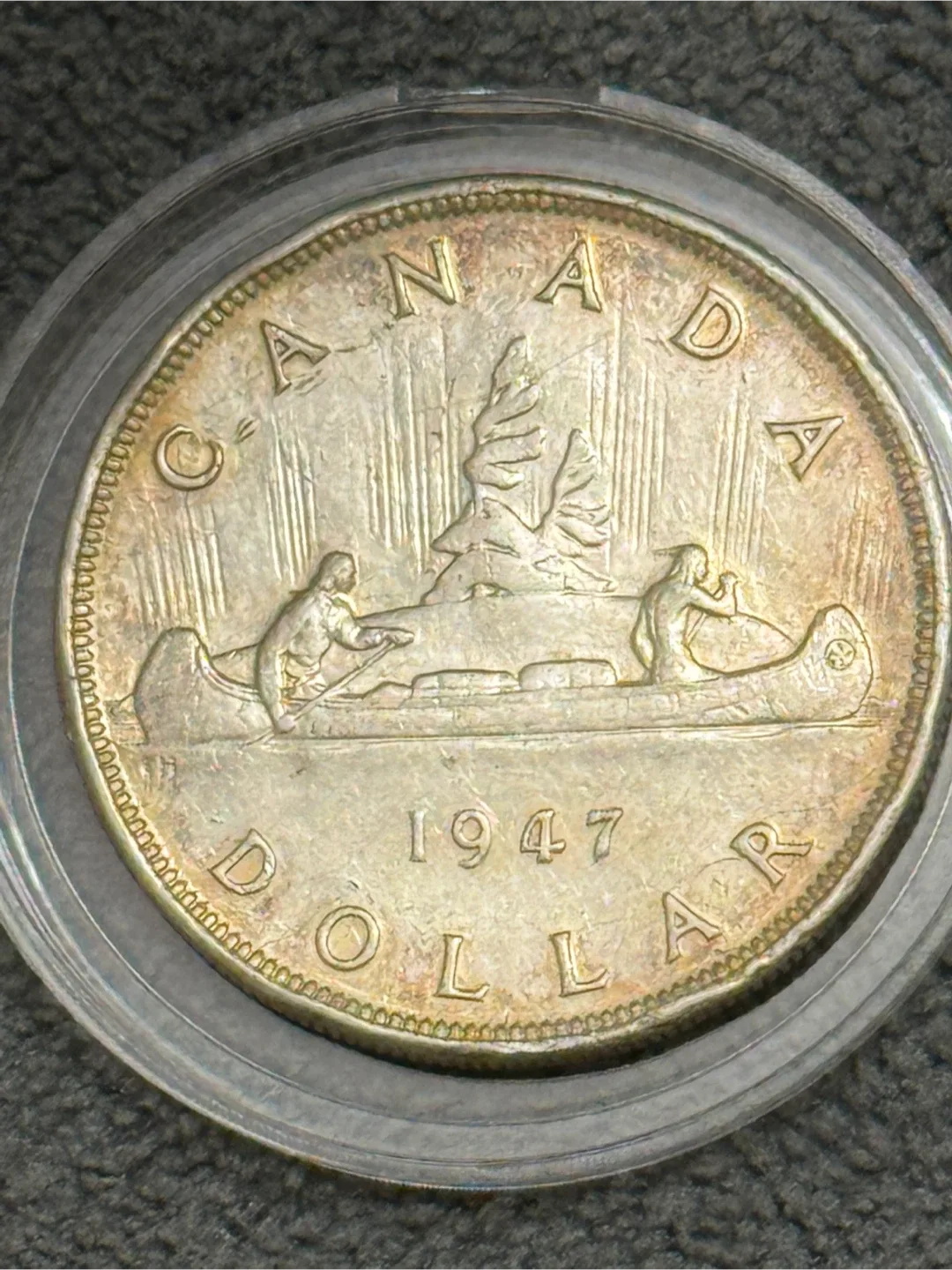 1947 Canada Silver Dollar Coin image indicator(4)