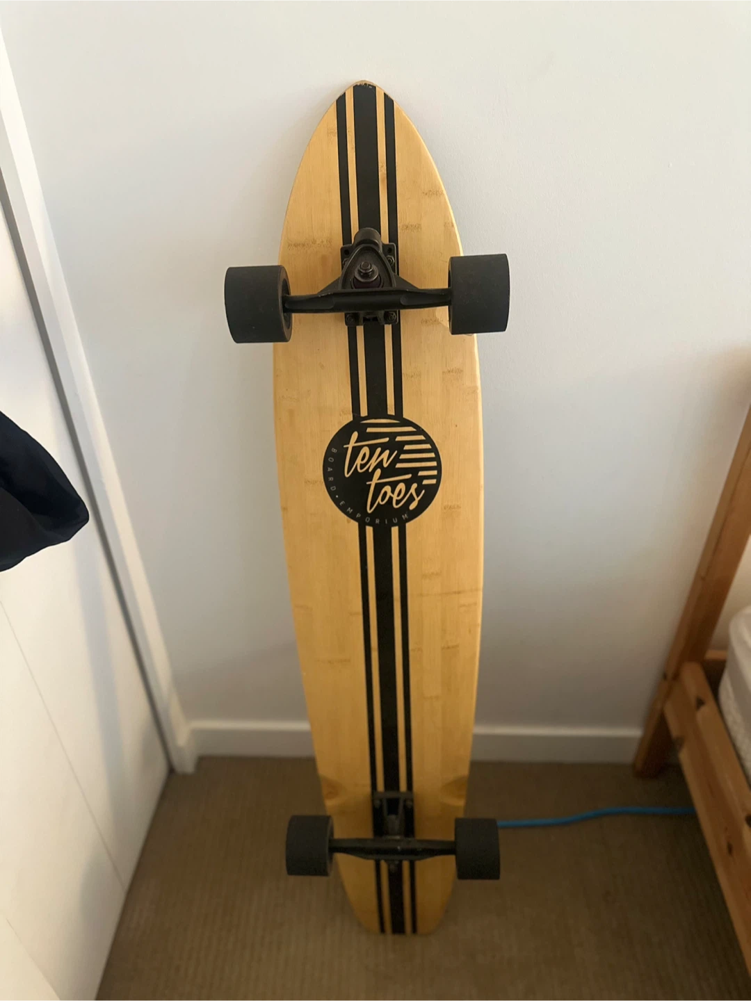Ten Toes Board Emporium Zed Bamboo Longboard