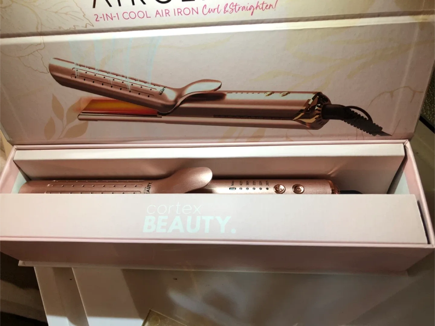 Cortex Beauty AirGlider 2-in-1 Cool Air Flat Iron - New image indicator(4)