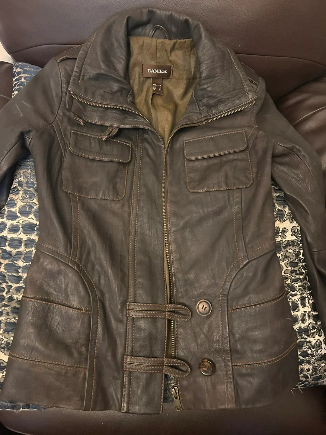 Danier Leather Jacket Size XXXS thumbnail