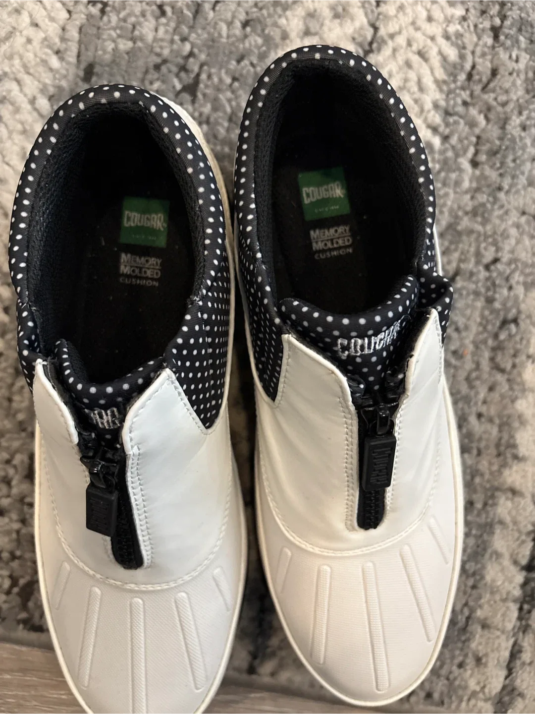 Cougar White Waterproof Shoes image indicator(3)