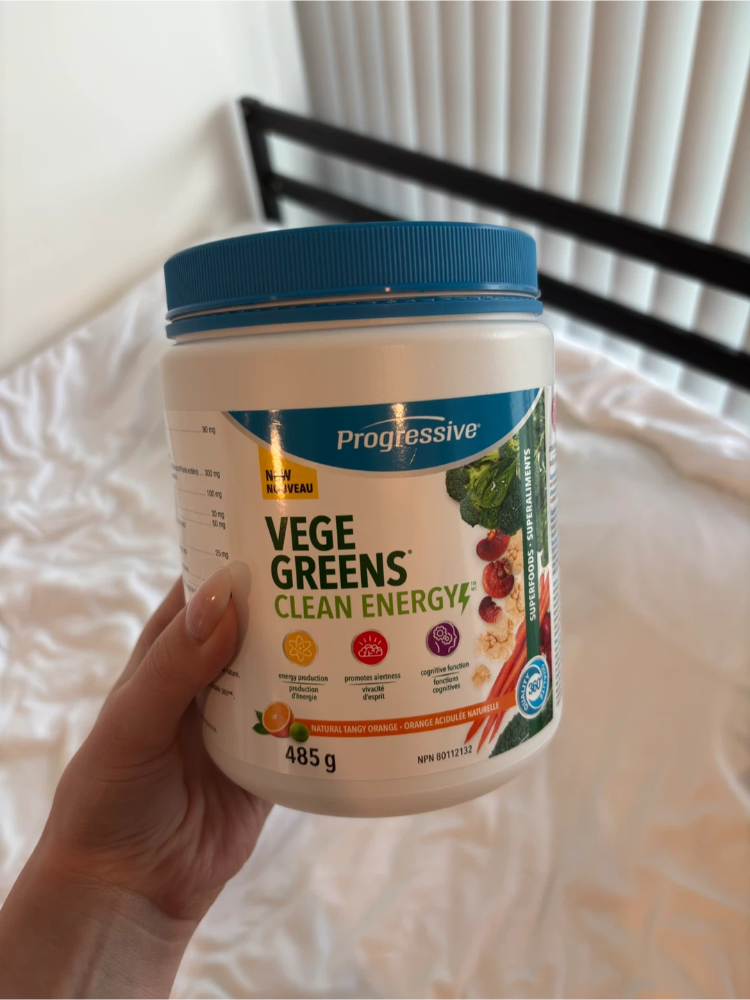 Progressive Vege Greens Clean Energy - 485g