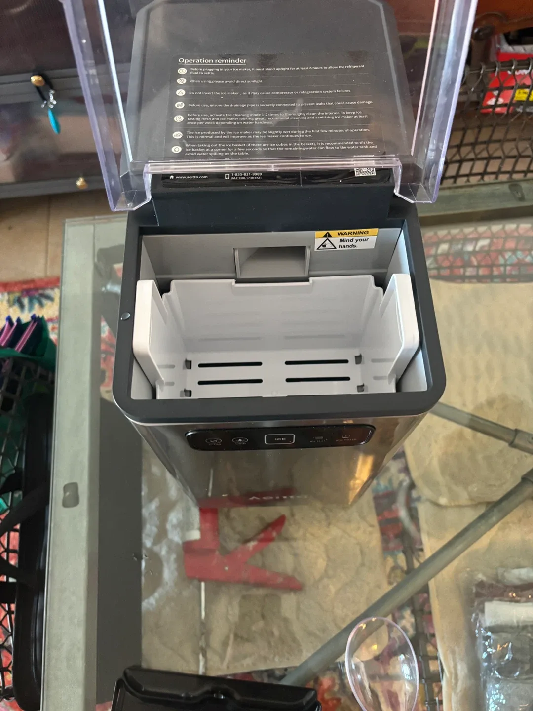 Aeitto Ice Machine image indicator(2)