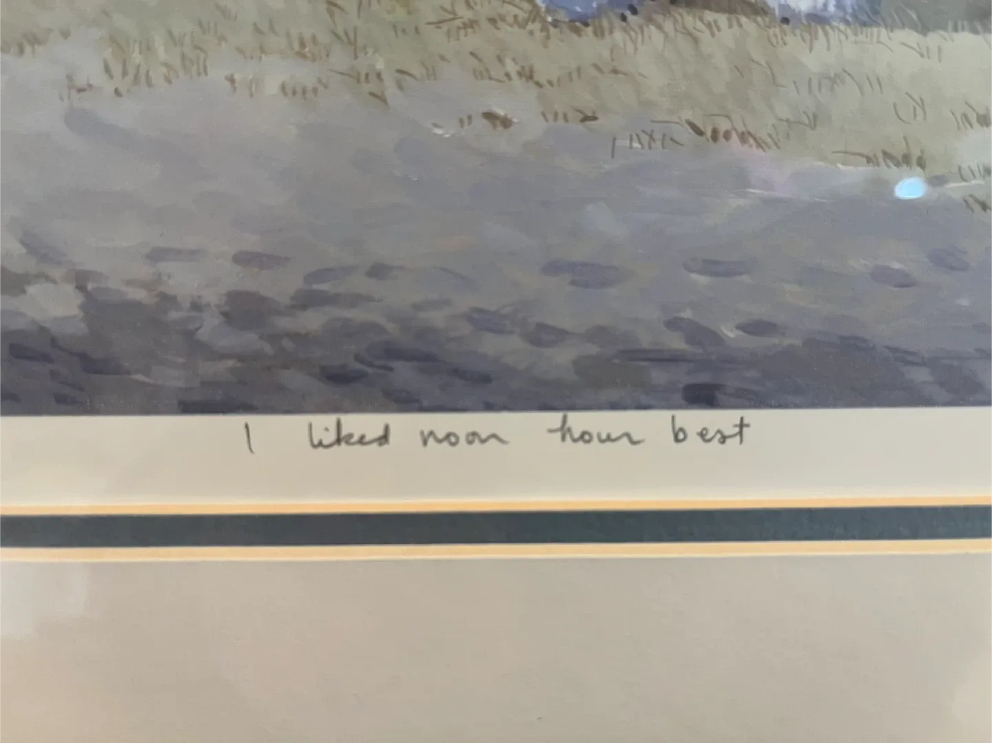 Art- Peter Shostak Print, “I liked noon hour best" image indicator(5)