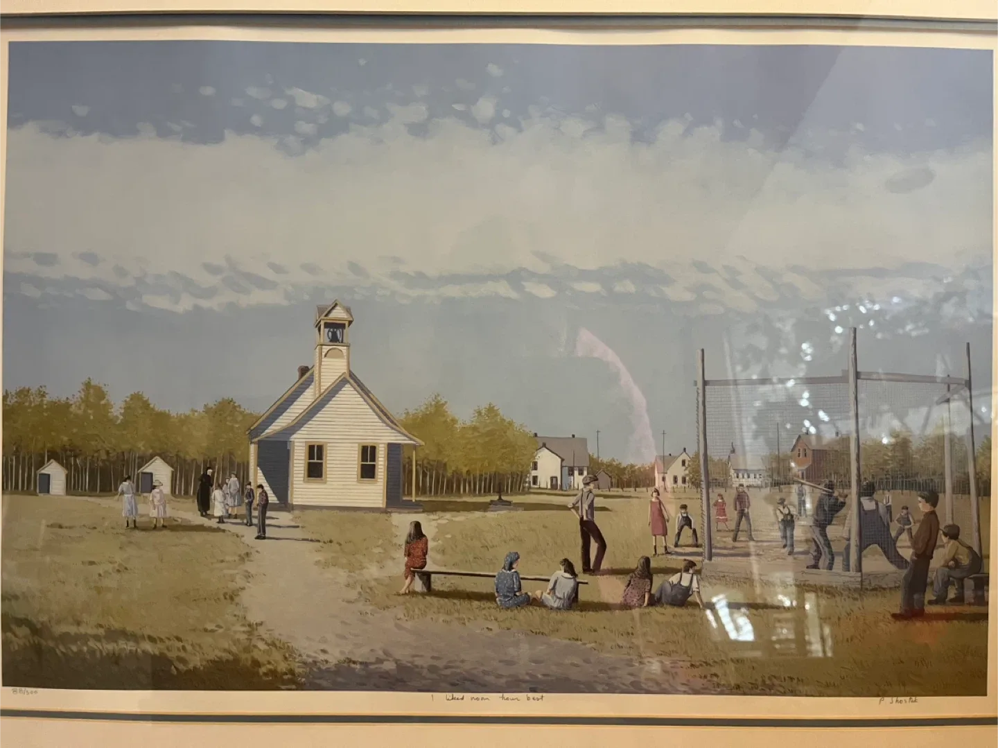 Art- Peter Shostak Print, “I liked noon hour best" image indicator(2)