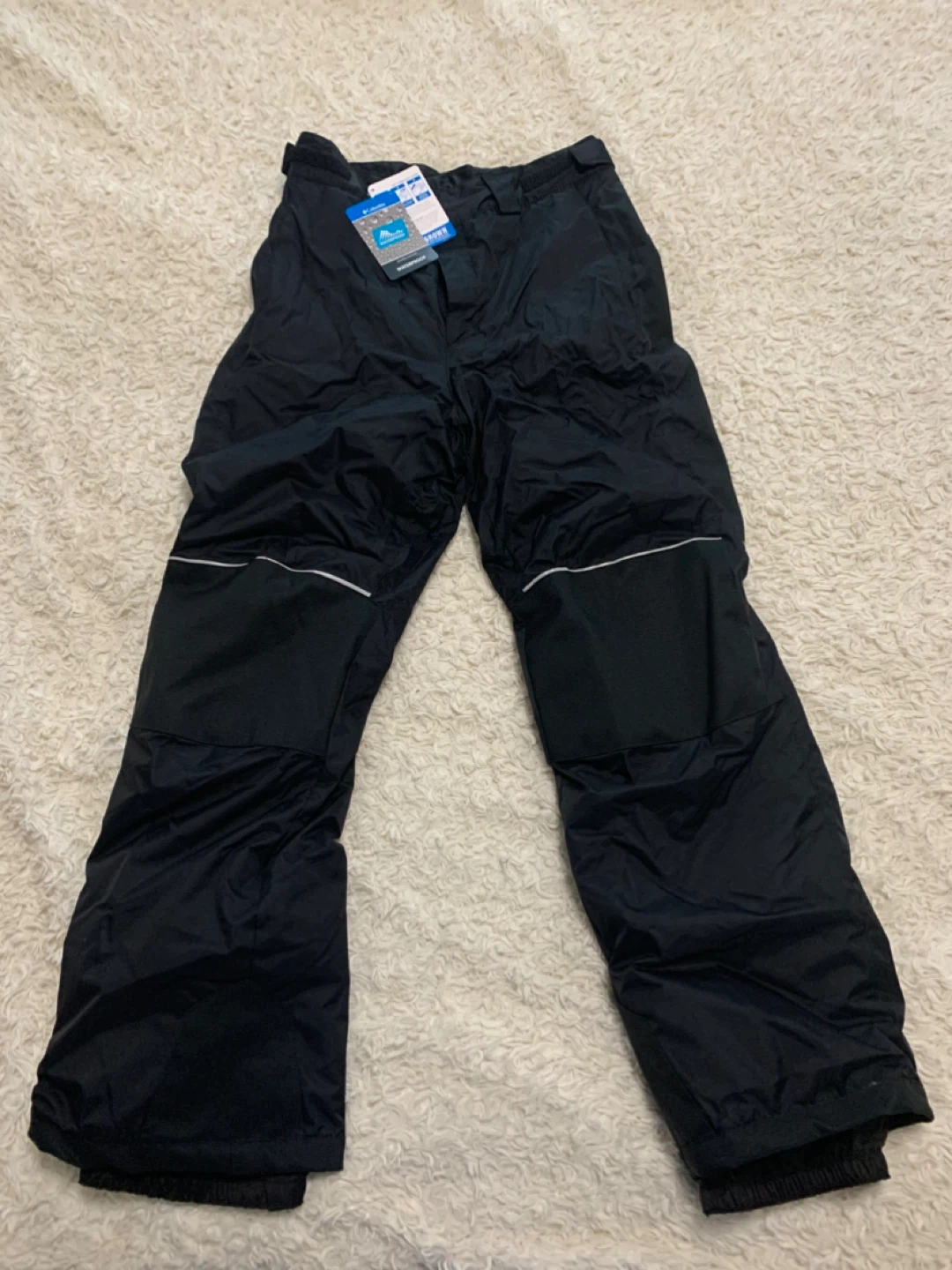 New Columbia Sportswear Black Snow no Pants - Size Youth Large