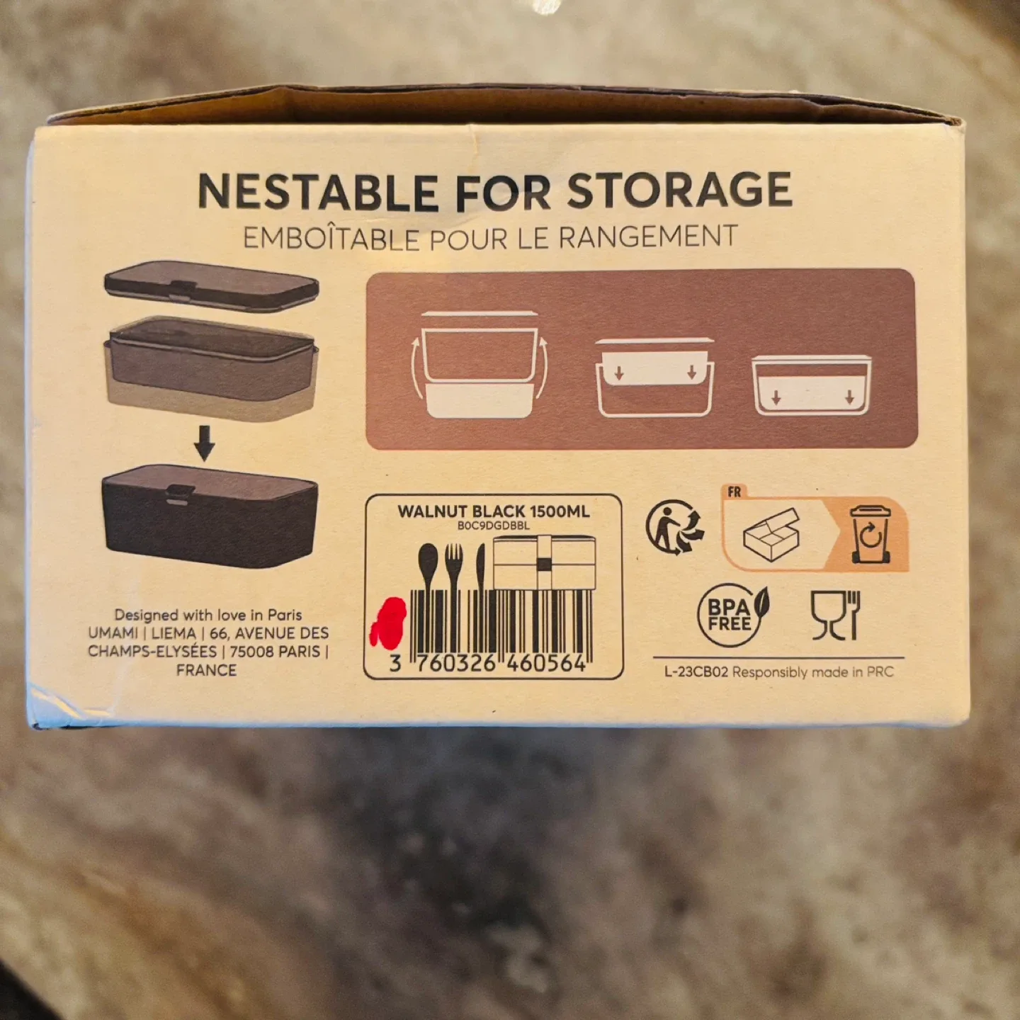 *New* $100 Umami Premium Walnut Bento Lunch Box image indicator(3)