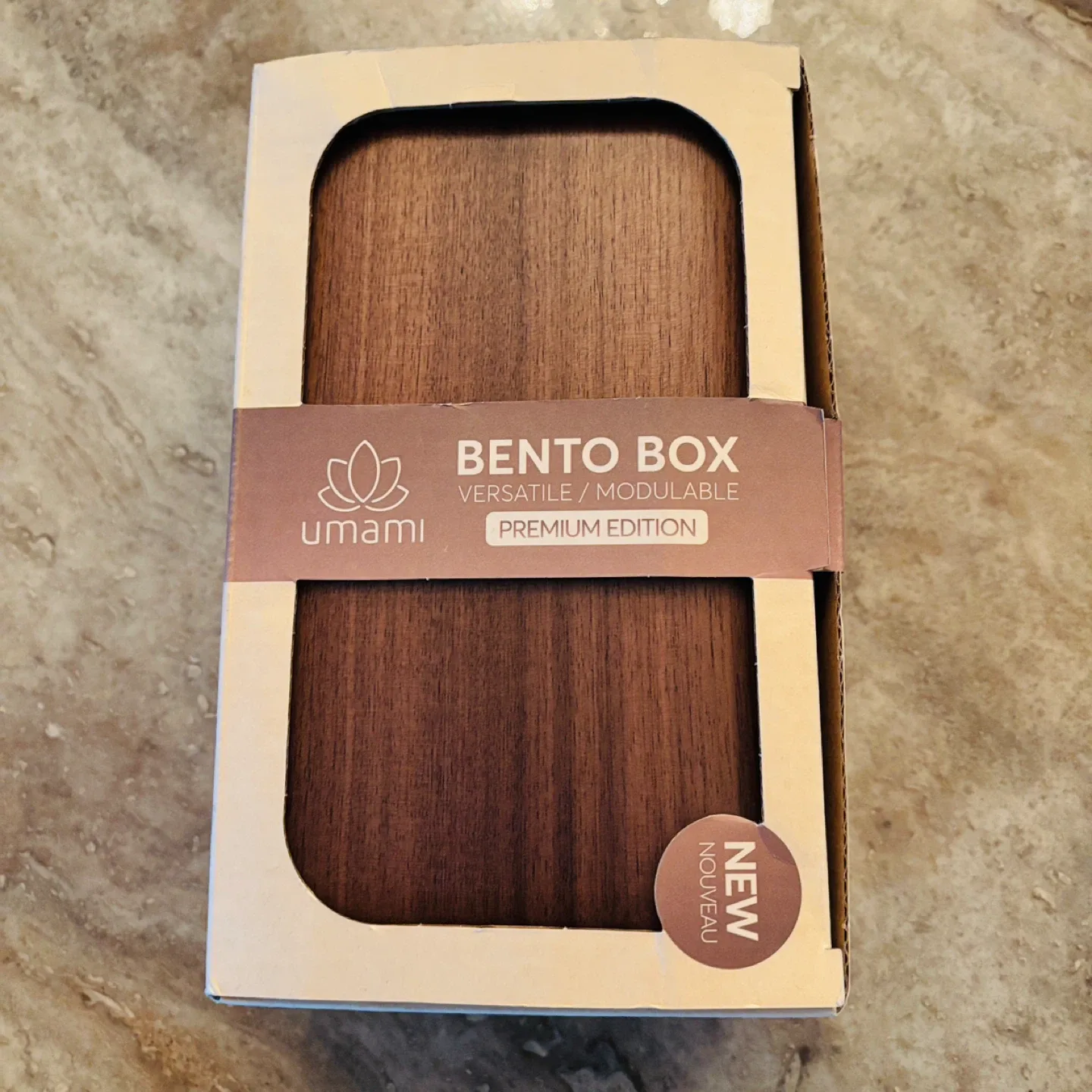 *New* $100 Umami Premium Walnut Bento Lunch Box