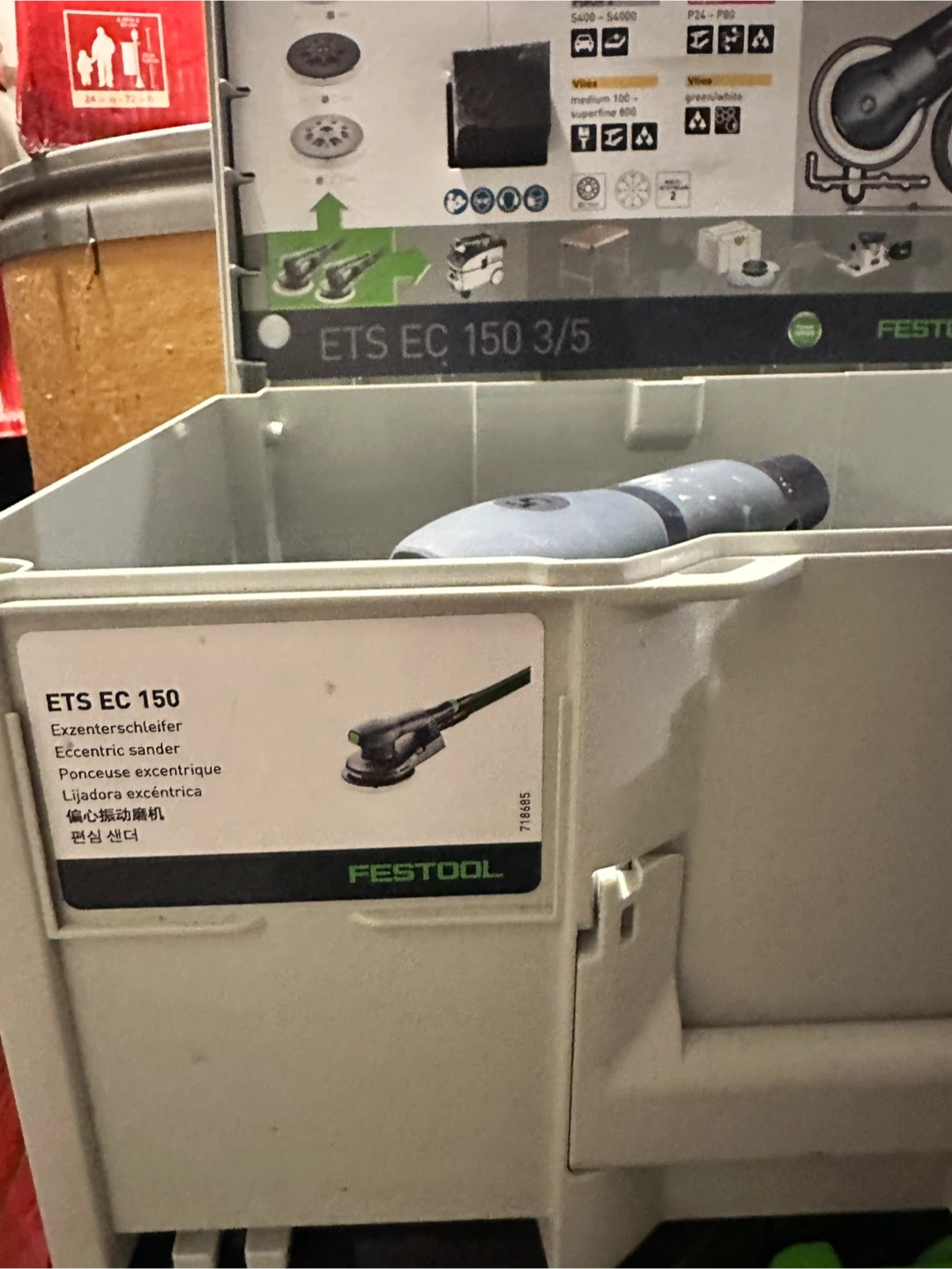 Festool ETS EC 150/3 Eccentric Sander - photo 3