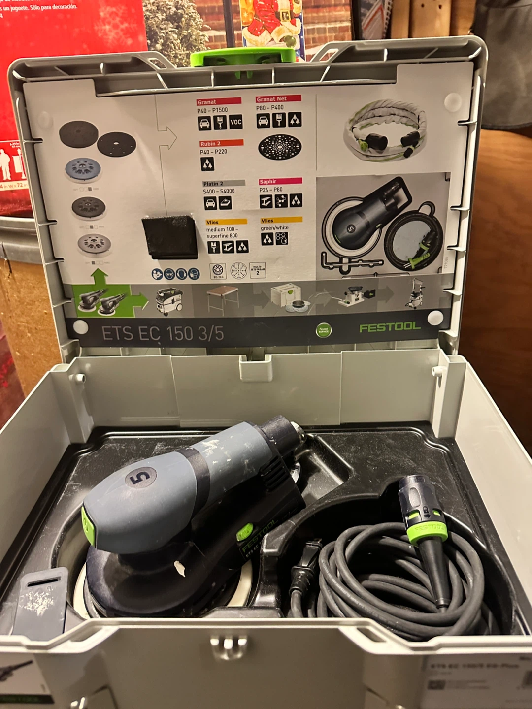 Festool ETS EC 150/3 Eccentric Sander
