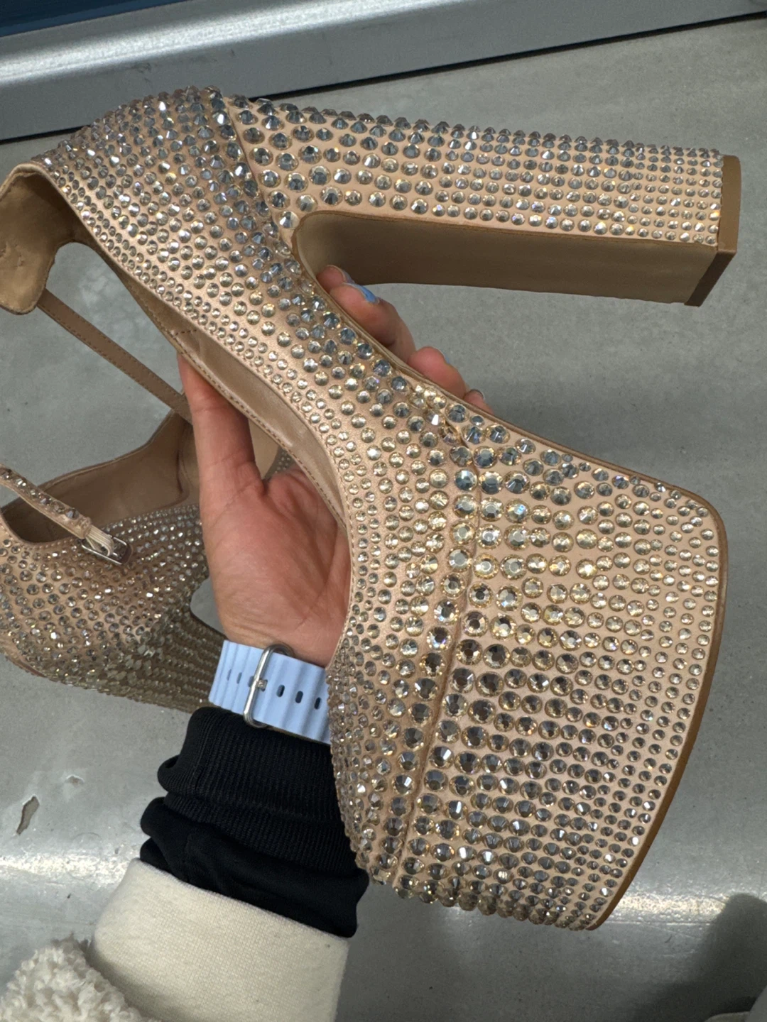 Steve Madden Rhinestone Platform Heels 🥕 - photo 2