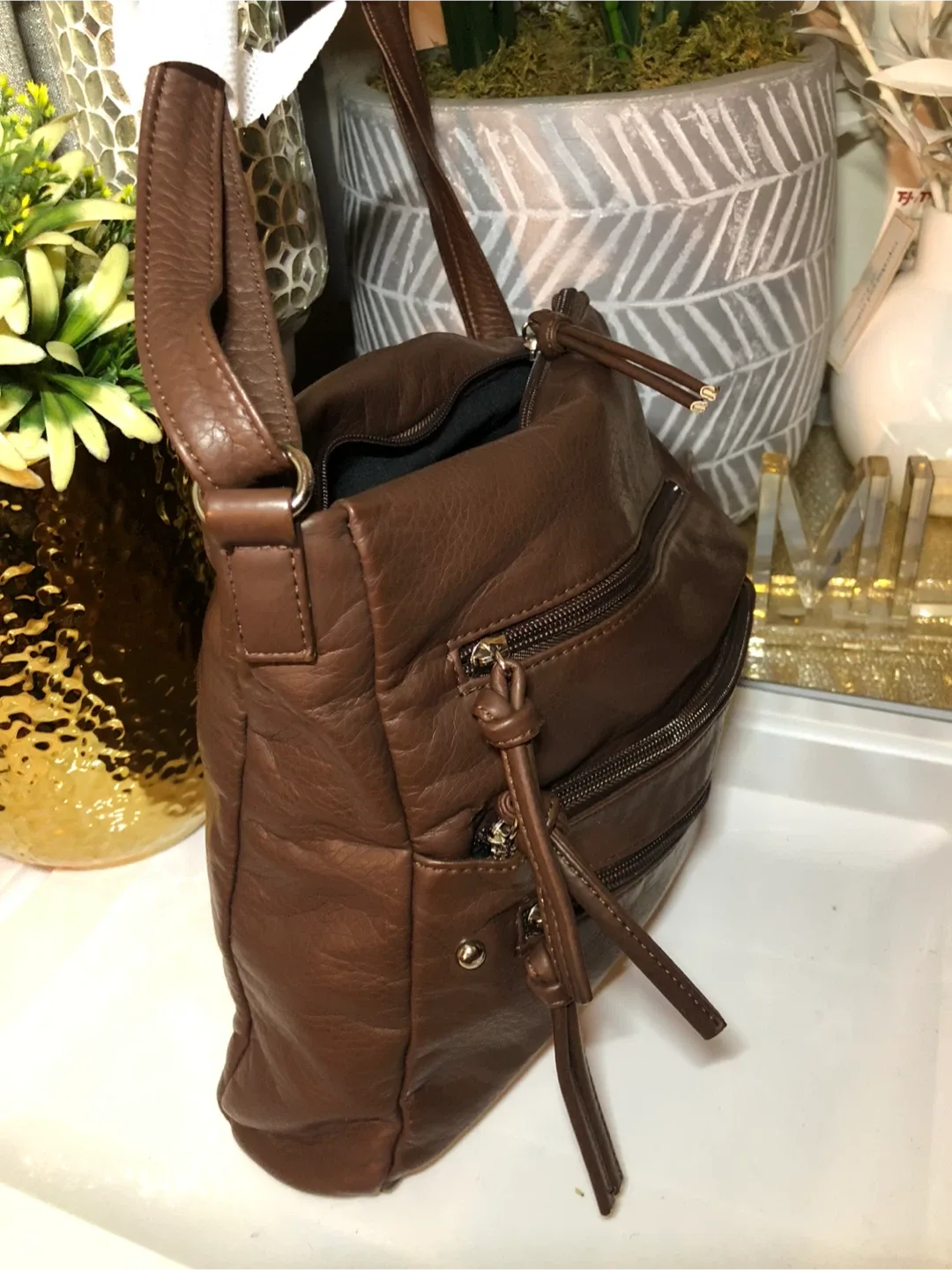 MultiSac Brown Crossbody Bag image indicator(2)