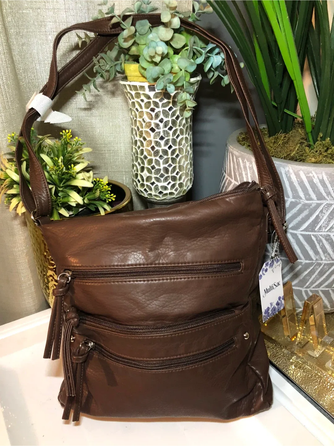 MultiSac Brown Crossbody Bag thumbnail