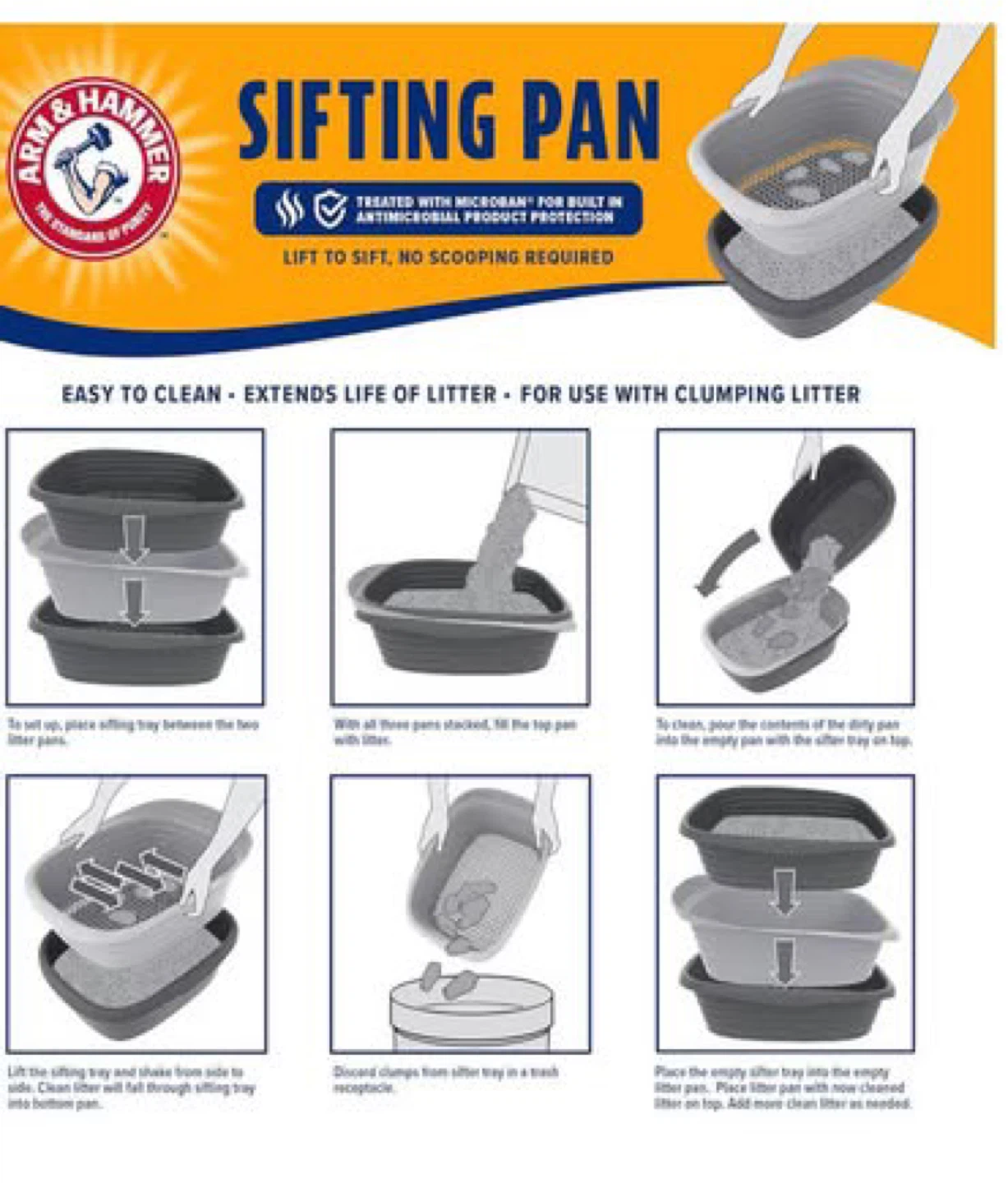 Sifting pan litter box - photo 2