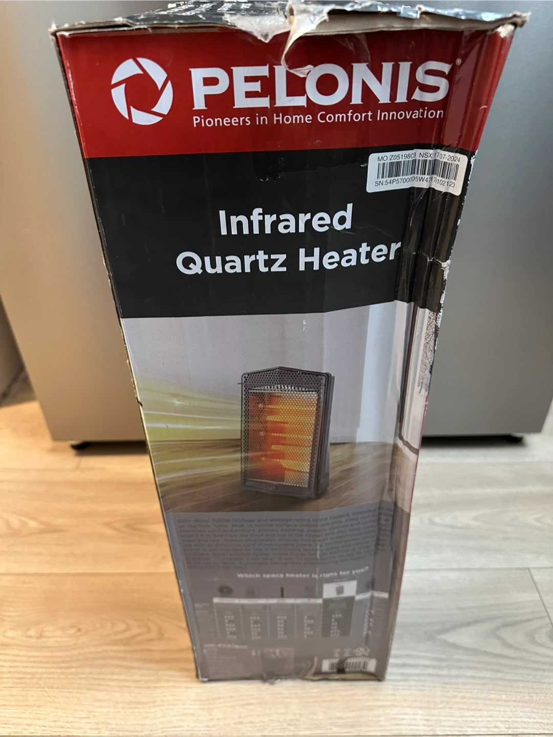 Pelonis Infrared Quartz Heater - New - photo 2