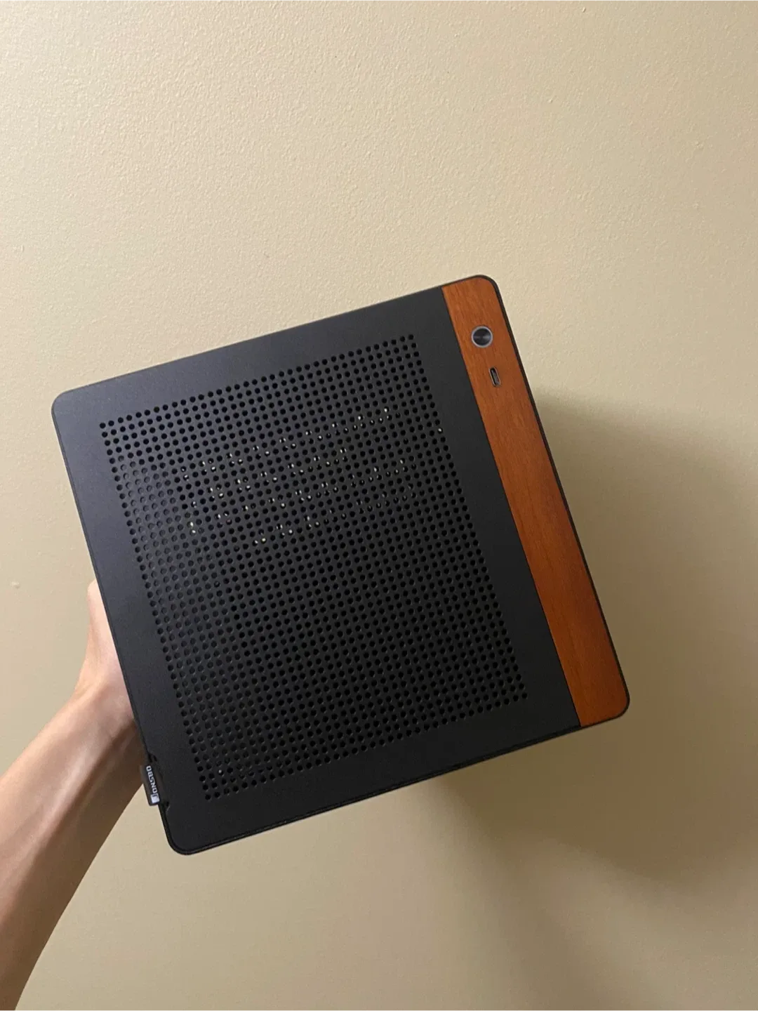 Jonsbo N10 Black Mini ITX PC Case image indicator(2)